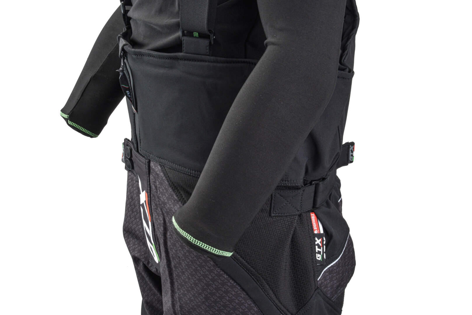 Штаны для снегохода GTX №1 black (текстиль) (XL)