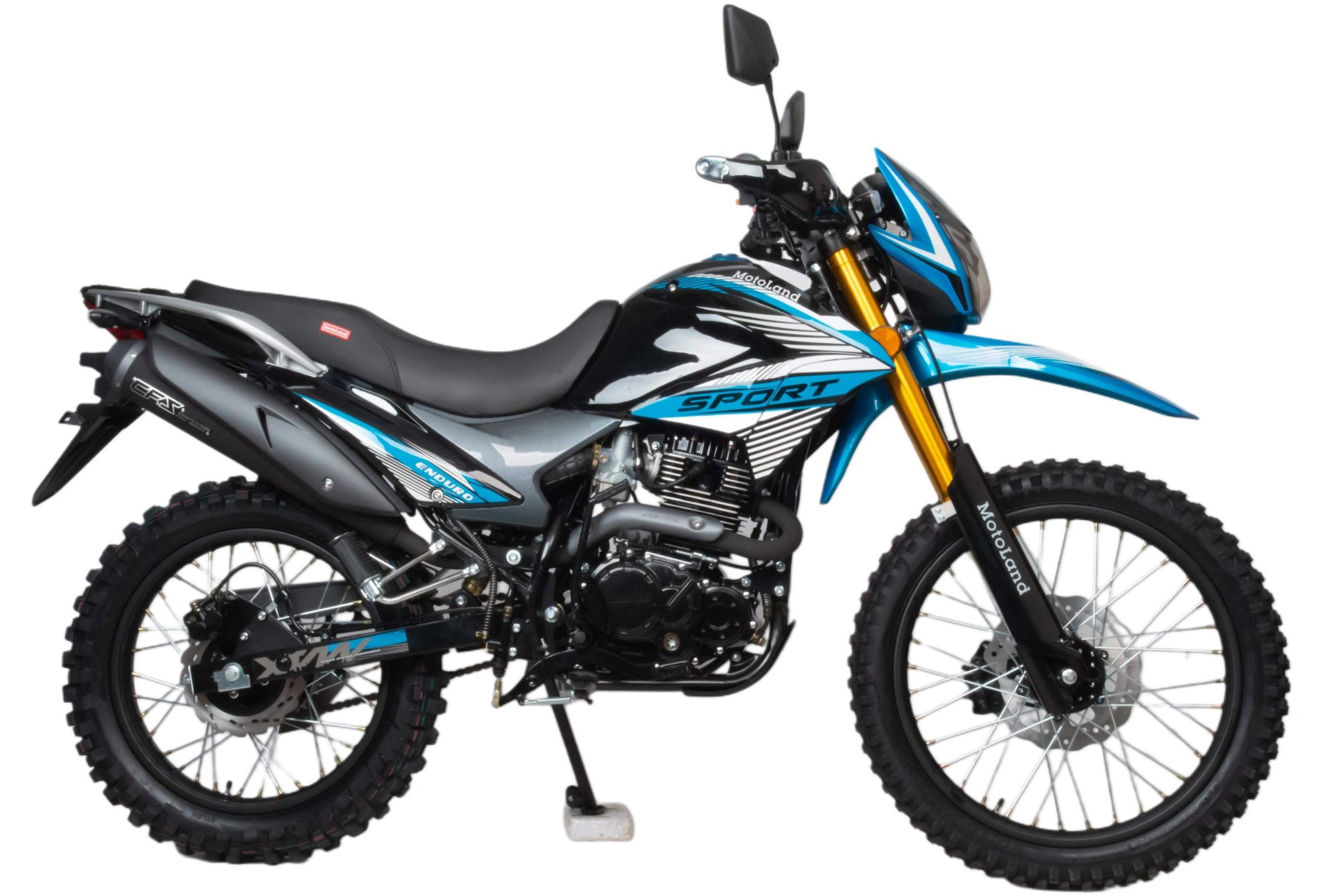 Мотоцикл Кросс 300 ENDURO ST NEON синий